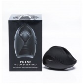 Черный инновационный мужской вибратор PULSE SOLO ESSENTIAL - Hot Octopuss - в Пушкино купить с доставкой