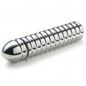 Рельефный фаллос для интенсивного электросекса Groovey George - 20 см. - MyStim - купить с доставкой в Пушкино