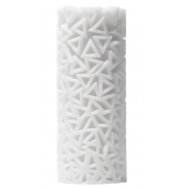 Белый 3D мастурбатор PILE - Tenga - в Пушкино купить с доставкой