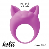 Фиолетовое эрекционное кольцо Lemur Remi - Lola Games - в Пушкино купить с доставкой
