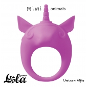 Фиолетовое эрекционное кольцо Unicorn Alfie - Lola Games - в Пушкино купить с доставкой