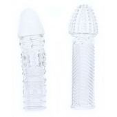Комплект из 2 прозрачных насадок на пенис PENIS EXTENDER PACK - Dream Toys - в Пушкино купить с доставкой