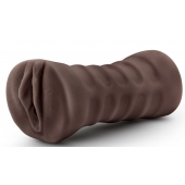 Коричневый мастурбатор-вагина Hot Chocolate Brianna - Blush Novelties - в Пушкино купить с доставкой