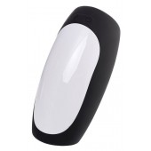 Черно-белый перезаряжаемый мастурбатор Erotist Hailstorm - Erotist Adult Toys - в Пушкино купить с доставкой