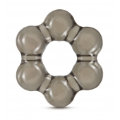 Дымчатое эрекционное кольцо Stay Hard Thick Bead Cock Ring - Blush Novelties - в Пушкино купить с доставкой
