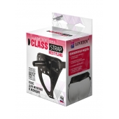 Черный пояс для насадок CLASS STRAP Restyling - LOVETOY (А-Полимер) - купить с доставкой в Пушкино