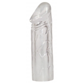 Удлиняющая насадка на пенис Mega Dick Sleeve Transparent - Orion - в Пушкино купить с доставкой