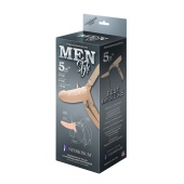 Телесный мужской парапротез MEN STYLE - 15 см. - LOVETOY (А-Полимер) - купить с доставкой в Пушкино
