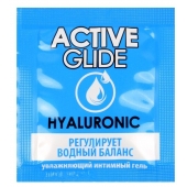 Лубрикант на водной основе Active Glide с гиалуроновой кислотой - 3 гр. - Биоритм - купить с доставкой в Пушкино