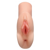 Телесный мастурбатор Perfect Pussy Double Stroker - Pipedream - в Пушкино купить с доставкой