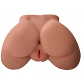 Кофейный мастурбатор-полуторс Perfect Ass Masturbator - Pipedream - в Пушкино купить с доставкой