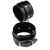 Черные оковы Classic Ankle Cuffs - Chisa - купить с доставкой в Пушкино