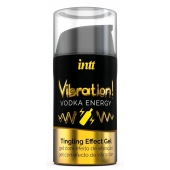 Жидкий интимный гель с эффектом вибрации Vibration! Vodka Energy - 15 мл. - INTT - купить с доставкой в Пушкино