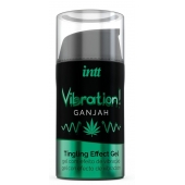 Жидкий интимный гель с эффектом вибрации Vibration! Ganjah - 15 мл. - INTT - купить с доставкой в Пушкино