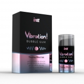 Жидкий интимный гель с эффектом вибрации Vibration! Bubble Gum - 15 мл. - INTT - купить с доставкой в Пушкино