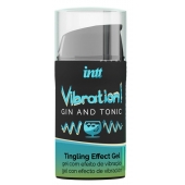 Жидкий интимный гель с эффектом вибрации Vibration! Gin   Tonic - 15 мл. - INTT - купить с доставкой в Пушкино
