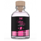 Массажный гель с согревающим эффектом Cotton Candy - 30 мл. - INTT - купить с доставкой в Пушкино