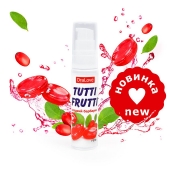 Гель-смазка Tutti-frutti со вкусом барбариса - 30 гр. - Биоритм - купить с доставкой в Пушкино