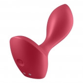 Красный вибромассажёр простаты Satisfyer Backdoor Lover - 14 см. - Satisfyer - в Пушкино купить с доставкой