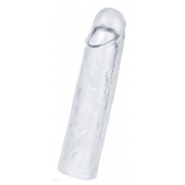 Прозрачная насадка-удлинитель Flawless Clear Penis Sleeve Add 1 - 15,5 см. - Lovetoy - в Пушкино купить с доставкой