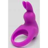 Фиолетовое эрекционное виброкольцо Happy Rabbit Cock Ring Kit - Happy Rabbit - в Пушкино купить с доставкой