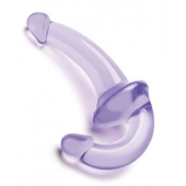Фиолетовый безремневой страпон Strapless Strap-On - Lux Fetish - купить с доставкой в Пушкино