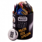 Текстурированные презервативы в кейсе MAXUS So Much Sex - 100 шт. - Maxus - купить с доставкой в Пушкино