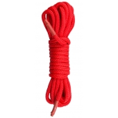 Красная веревка для связывания Nylon Rope - 5 м. - Easy toys - купить с доставкой в Пушкино