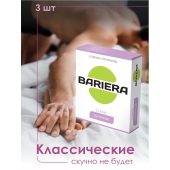 Классические презервативы Bariera Classic - 3 шт. - Bariera - купить с доставкой в Пушкино