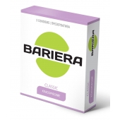 Классические презервативы Bariera Classic - 3 шт. - Bariera - купить с доставкой в Пушкино
