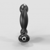 Черный вибромассажер простаты и промежности Prostate Pro с пультом ДУ - Bathmate - в Пушкино купить с доставкой