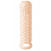 Телесный фаллоудлинитель Homme Long - 15,5 см. - Lola Games - в Пушкино купить с доставкой