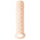 Телесный фаллоудлинитель Homme Long - 13,5 см. - Lola Games - в Пушкино купить с доставкой