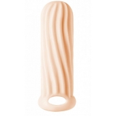 Телесный фаллоудлинитель Homme Wide - 13 см. - Lola Games - в Пушкино купить с доставкой