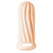 Телесный фаллоудлинитель Homme Wide - 11 см. - Lola Games - в Пушкино купить с доставкой