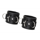 Черные наручники Anonymo на сцепке - ToyFa - купить с доставкой в Пушкино