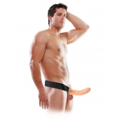 Полый страпон 8  Hollow Strap-On телесного цвета - 19 см. - Pipedream - купить с доставкой в Пушкино