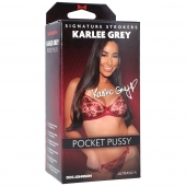 Мастурбатор-вагина Karlee Grey ULTRASKYN Pocket Pussy - Doc Johnson - в Пушкино купить с доставкой
