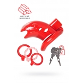 Красный мужской пояс верности из пластика - ToyFa - купить с доставкой в Пушкино