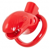 Красный мужской пояс верности из пластика - ToyFa - купить с доставкой в Пушкино