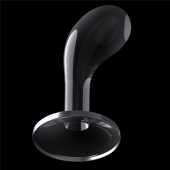 Прозрачный стимулятор простаты Flawless Clear Prostate Plug - 15 см. - Lovetoy - в Пушкино купить с доставкой
