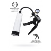 Прозрачная механическая помпа для пениса Viggo - Sexus - в Пушкино купить с доставкой