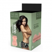 Телесный мастурбатор-вагина Olivia - Dream Toys - в Пушкино купить с доставкой