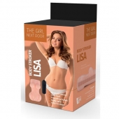 Телесный мастурбатор-вагина Lisa - Dream Toys - в Пушкино купить с доставкой