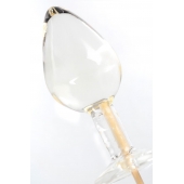 Прозрачный леденец в форме малой анальной пробки со вкусом пина колада - Sosuчki - купить с доставкой в Пушкино