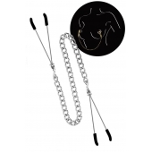 Регулируемые зажимы для сосков Sweet Caress Nipple Chain - Sweet Caress - купить с доставкой в Пушкино