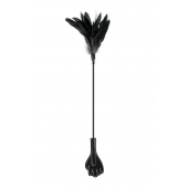 Двусторонний стек-щекоталка Sweet Caress Feather Whip - 58 см. - Sweet Caress - купить с доставкой в Пушкино