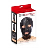 Маска-шлем с прорезями для глаз и рта - Fetish Tentation - купить с доставкой в Пушкино