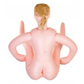 Надувная секс-кукла с реалистичной головой и поднятыми ножками - ToyFa - в Пушкино купить с доставкой