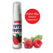 Гель-смазка Tutti-frutti с малиновым вкусом - 30 гр. - Биоритм - купить с доставкой в Пушкино